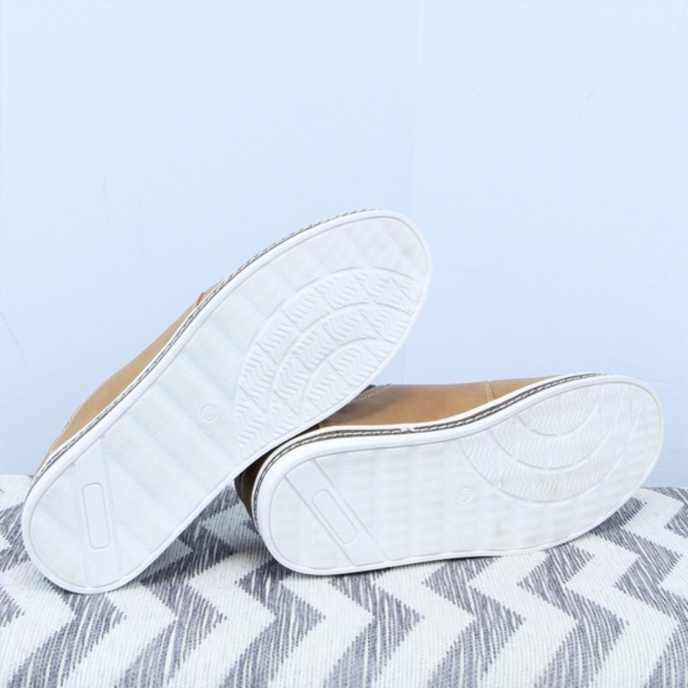 Mens "Klein" Tan Fashion Sneakers - Picture 4 of 8